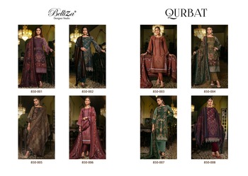 BELLIZA DESIGNER STUDIO QURBAT WINTER SUITS SUPPLIER IN SURAT