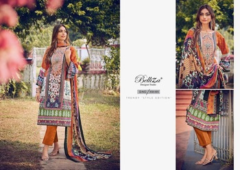 BELLIZA NAIRA VOL 24 EMBRODIERY SALWAR KAMEEZ SUPPLIER IN SURAT