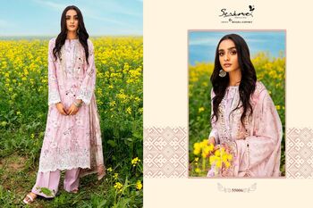 SERENE ADAN LIBAS SARSOON LAWN COTTON PRINT PAKISTANI SUITS SURAT