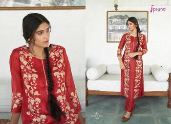 PSYNA GULABO KURTI WITH PANTS LATEST CATALOGUE