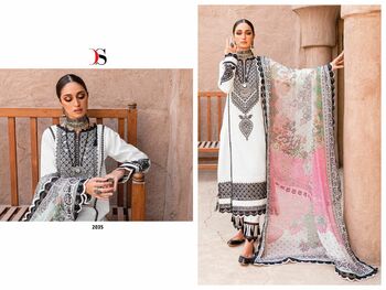 DEEPSY SUITS FIRDOUS OMBRE NX COTTON EMBROIDERY PAKISTANI SUITS SURAT