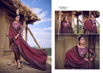 BELLIZA SAIBA WOOL HANDWORK WINTER SUITS IN BEST PRICE