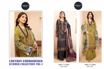 MEHBOOB TEX CHEVRON VOL 1 EMBROIDERED SUMMER COLLECTION 2023