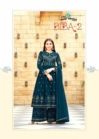 YOUR CHOICE BIBA VOL 2 PAKISTANI SHARARA SUITS