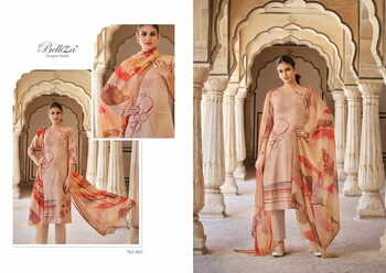 BELLIZA MERAKI LINEN COTTON DIGITAL PRINTED SUITS WHOLESALE