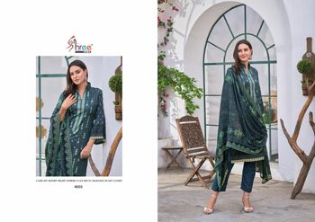 SHREE FABS BIN SAEED LAWN COLLECTION VOL 4 4001 TO 4006 SERIES PAKISTANI SUITS