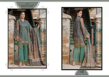 HOUSE OF LAWN FIRDOUS EMBROIDERY LAWN COLLECTION PAKISTANI SUITS