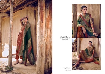 BELLIZA SAIBA WOOL HANDWORK WINTER SUITS IN BEST PRICE