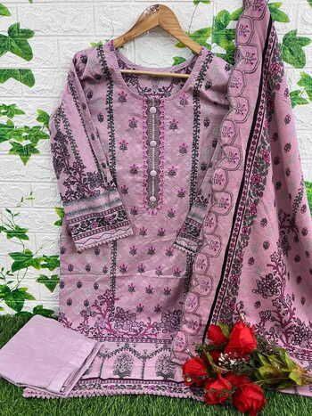 DEEPSY SUITS BIN SAEED LAWN COLLECTION 4 READYMADE COTTON EMBROIDERY PAKISTANI SUITS