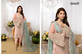 NOOR GUZARISH VOL 3 PAKISTANI GEORGETTE SALWAR KAMEEZ LATEST CATALOGUE 2021