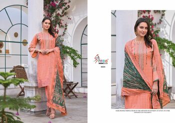 SHREE FABS BIN SAEED LAWN COLLECTION VOL 4 4001 TO 4006 SERIES PAKISTANI SUITS