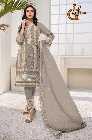 G ZAHRA LUXURY COLLECTION GZ 3707 SERIES PAKISTANI SUITS