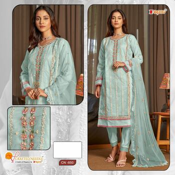 FEPIC CRAFTED NEEDLE 850 SERIES PAKISTANI KURTIS WHOLESALER SURAT