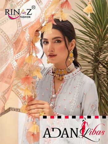 SHENLY FAB ADAN LIBAS VOL 7 PAKISTANI GEORGETTE SUITS WHOLESALER