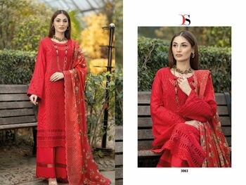 DEEPSY SUITS ADAN LIBAS CHIKANKARI 23 NX COTTON PAKISTANI SUITS SURAT