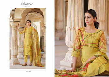 BELLIZA MERAKI LINEN COTTON DIGITAL PRINTED SUITS WHOLESALE