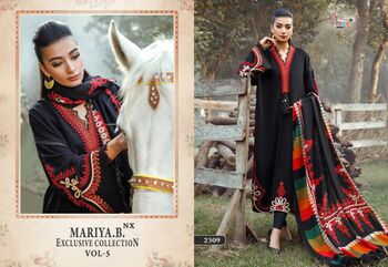 SHREE FABS MARIYA B EXCLUSIVE COLLECTION VOL 5 NX PAKISTANI SUITS SURAT