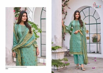 SHREE FABS BIN SAEED LAWN COLLECTION VOL 4 4001 TO 4006 SERIES PAKISTANI SUITS