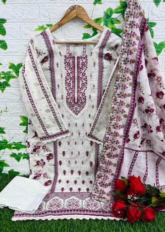 DEEPSY SUITS BIN SAEED LAWN COLLECTION 4 READYMADE COTTON EMBROIDERY PAKISTANI SUITS