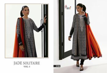 SHREE FABS JADE SOLITAIRE VOL 3 COTTON PRINT EMBROIDERY PAKISTANI SUITS SURAT