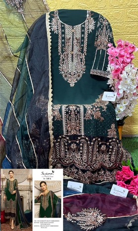 SERINE 145 SERIES HEAVY EMBROIDERY PAKISTANI SUITS SURAT