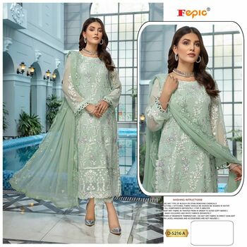 FEPIC ROSEMEEN 5216 SERIES GEORGETTE EMBOIRDERY PAKISTANI SUITS