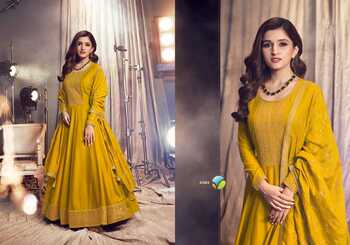 VINAY TUMBAA APSARA SILK GEORGETTE EMBROIDERY SUITS CATALOGUE