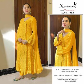 SERENE D.NO S 1101 A TO D PAKISTANI SALWAR KAMEEZ LATEST