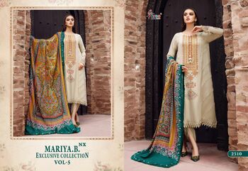 SHREE FABS MARIYA B EXCLUSIVE COLLECTION VOL 5 NX PAKISTANI SUITS SURAT