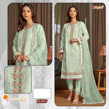 FEPIC CRAFTED NEEDLE 850 SERIES PAKISTANI KURTIS WHOLESALER SURAT