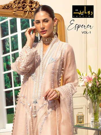 RAWAYAT ESPERER VOL 1 FOUX GEORGETTE SALWAR KAMEEZ WHOLESALE