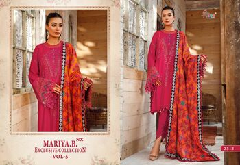 SHREE FABS MARIYA B EXCLUSIVE COLLECTION VOL 5 NX PAKISTANI SUITS SURAT