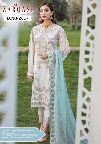 ZARQASH PAKISTANI SUITS HIT COLLECTION