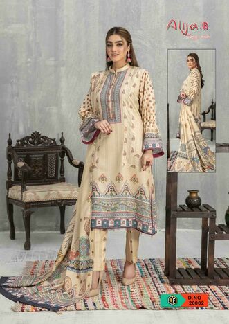 KEVAL FAB ALIJA B VOL 20 HEAVY COTTON PRINTED KARACHI COLLECTION 2023