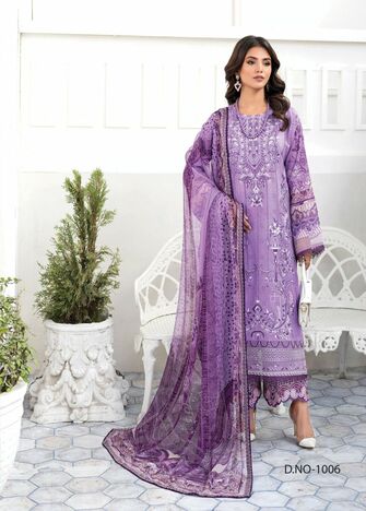 RUHANIYAT VOL 1 LUXURY COTTON KARACHI SUITS LATEST CATALOGUE