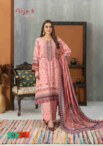 KEVAL FAB ALIJA B VOL 20 HEAVY COTTON PRINTED KARACHI COLLECTION 2023