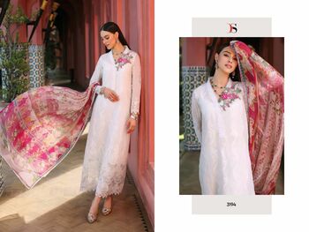 DEEPSY SUITS NOOR LUXURY CHIKANKARI LAWN 23 3191 TO 3196 SERIES PAKISTANI SUITS