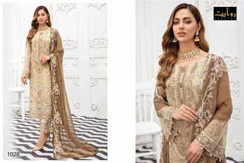 RAWAYAT RANGOON VOL 3 PAKISTANI GEORGETTE SALWAR SUITA AT SURAT