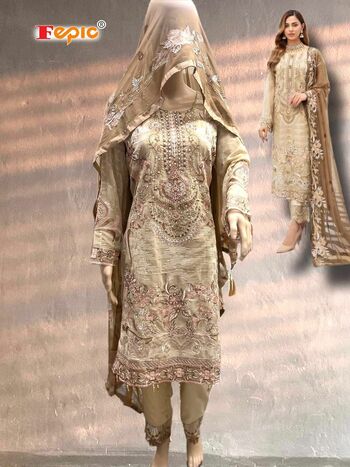 FEPIC ROSEMEEN C 1264 GEORGETTE PAKISTANI SALWAR SUITS SURAT