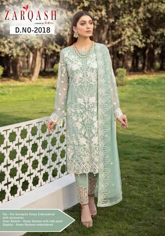 ZARQASH PAKISTANI SUITS HIT COLLECTION