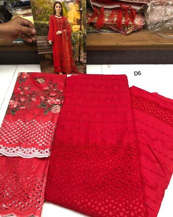 DEEPSY SUITS ADAN LIBAS CHIKANKARI 23 NX COTTON PAKISTANI SUITS SURAT