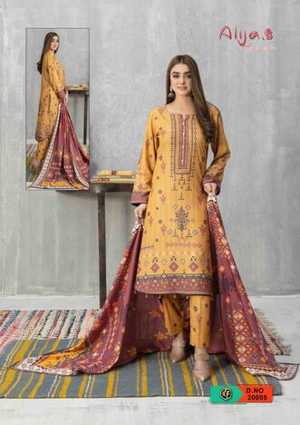 KEVAL FAB ALIJA B VOL 20 HEAVY COTTON PRINTED KARACHI COLLECTION 2023