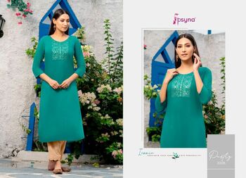 PSYNA PASTRY VOL 2 RAYON EMBROIDERY FANCY KURTI CATALOGUE