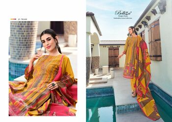 BELLIZA NAIRA 792 SERIES DIGITAL PRINT EMBROIDERY SUITS SUPPLIER SURAT