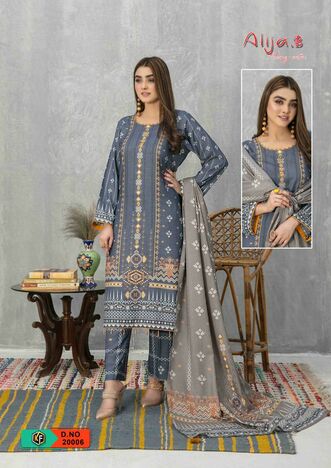 KEVAL FAB ALIJA B VOL 20 HEAVY COTTON PRINTED KARACHI COLLECTION 2023