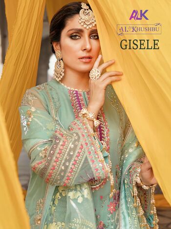 AL KHUSHBU GISELE VOL 1 GEORGETTE SALWAR KAMEEZ WHOLESALER