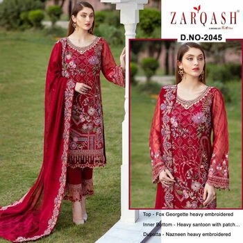 ZARQASH PAKISTANI SUITS HIT COLLECTION