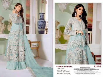 PEHNAVA D.NO 8115 PAKISTANI SALWAR KAMEEZ CATALOGUE