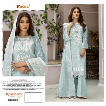 FEPIC ROSEMEEN 1602 SERIES HEAVY PAKISTANI SUITS WHOLESALER SURAT