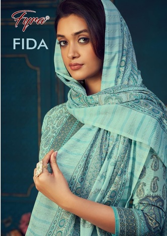 FYRA FIDA DIGITAL KASHMIRI PRINT SUITS BY ALOK SUITS